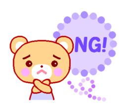 Cute rabbit and friends 2 sticker #6863429