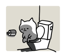 Lonely cat sticker #6863664