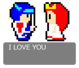 8bit-Picture in English sticker #6864036