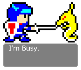 8bit-Picture in English sticker #6864040