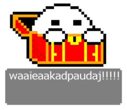 8bit-Picture in English sticker #6864054