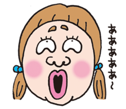 Annoying girl and affectation boy sticker #6864550