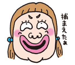 Annoying girl and affectation boy sticker #6864580