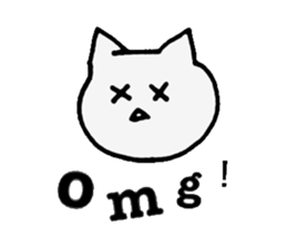 yuru yuru cat sticker #6864586