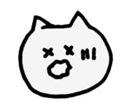 yuru yuru cat sticker #6864590