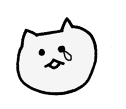 yuru yuru cat sticker #6864596