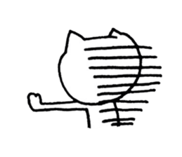 yuru yuru cat sticker #6864613