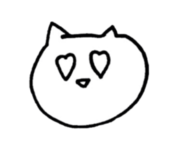 yuru yuru cat sticker #6864615