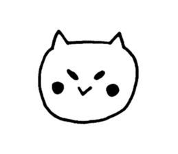 yuru yuru cat sticker #6864617