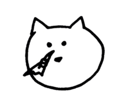 yuru yuru cat sticker #6864618