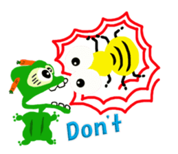 vegetable and insects sticker #6865178