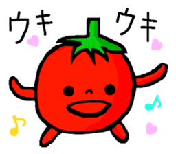 Cute Tomato Sticker 2 sticker #6865244
