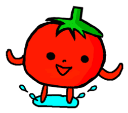 Cute Tomato Sticker 2 sticker #6865248