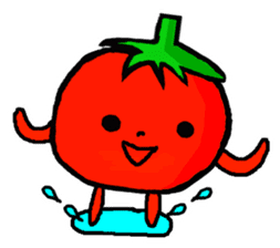 Cute Tomato Sticker 2 sticker #6865248