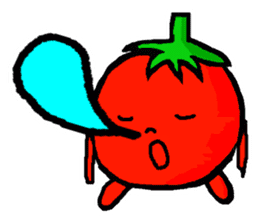 Cute Tomato Sticker 2 sticker #6865259
