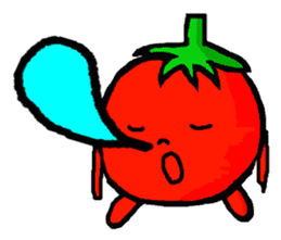 Cute Tomato Sticker 2 sticker #6865259