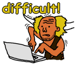 Funny Caveman sticker #6865292