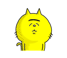 His name is Mayuge NEKO. 2 sticker #6865434