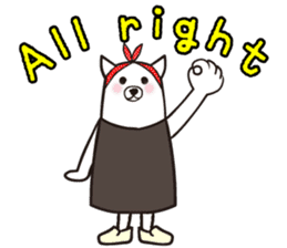 Sachiko's daily talking -English- sticker #6865512