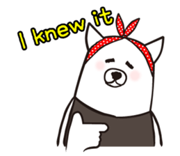 Sachiko's daily talking -English- sticker #6865518