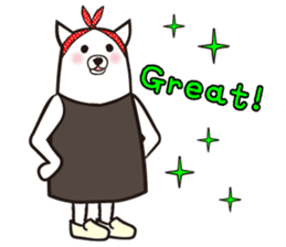 Sachiko's daily talking -English- sticker #6865521