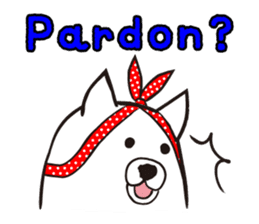 Sachiko's daily talking -English- sticker #6865524