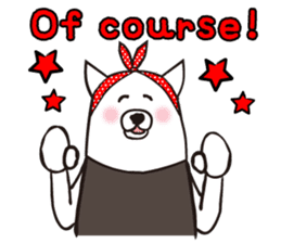 Sachiko's daily talking -English- sticker #6865528