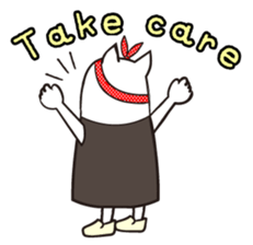 Sachiko's daily talking -English- sticker #6865541