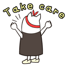Sachiko's daily talking -English- sticker #6865541