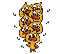 Mentai duck-chan sticker #6865854