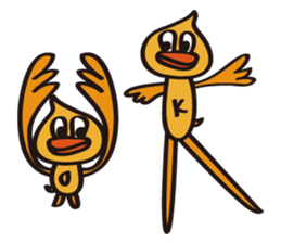 Mentai duck-chan sticker #6865858