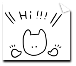 memo cat! sticker #6866108
