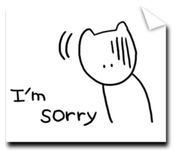 memo cat! sticker #6866119