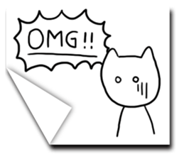 memo cat! sticker #6866121