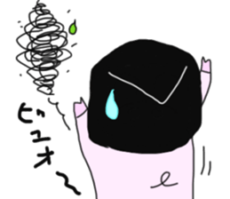 Pig is now ninja sticker #6867196