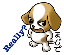 Your reply St. Bernard Dog Sticker sticker #6867256