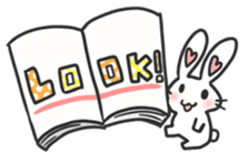 with waffy rabbit sticker #6867305