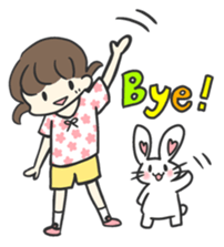 with waffy rabbit sticker #6867306