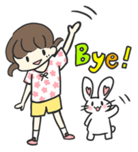 with waffy rabbit sticker #6867306