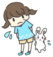with waffy rabbit sticker #6867309