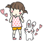 with waffy rabbit sticker #6867316