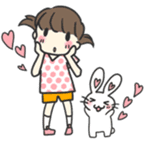 with waffy rabbit sticker #6867316