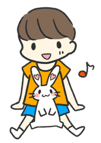 with waffy rabbit sticker #6867322