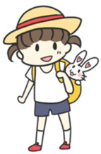 with waffy rabbit sticker #6867323