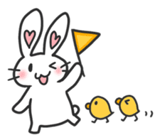 with waffy rabbit sticker #6867325