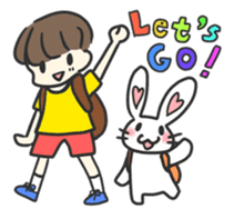 with waffy rabbit sticker #6867326