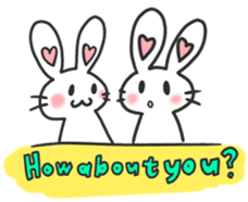 with waffy rabbit sticker #6867328