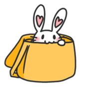 with waffy rabbit sticker #6867334