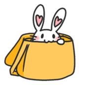 with waffy rabbit sticker #6867334