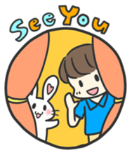 with waffy rabbit sticker #6867341